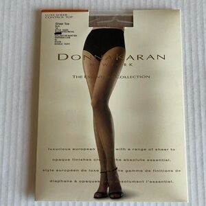 NWT Donna Karan The Essential Collection Luxe Sheer Control Top Hosiery